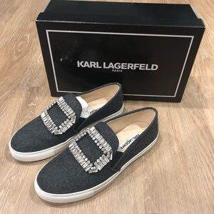 Karl Lagerfeld Ermine2 Sneakers size 6.5 us